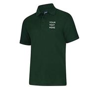 Embroidered/Personalised Bottle Green Classic Polo Shirt, Mens/Ladies (4XL)