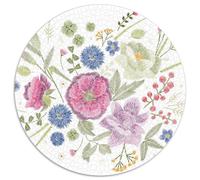 Embroidered Plants 1000 Pieces Dope Jigsaw Puzzles Stress Reliever Family Game Colourful Gift for Adults Or Families 1000pcs (67.5x67.5cm)