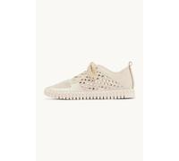 Embroidered Platform Trainers Women Ilse Jacobsen Hornbæk Tulip Beige 40