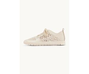 Embroidered Platform Trainers Women Ilse Jacobsen Hornbæk Tulip Beige 40