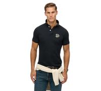 Superdry Vintage Athletic Short Sleeve Polo Black L Men