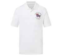 Embroidered Proud to be English Adults Polo Shirt Saint George Top for Men St George's Day