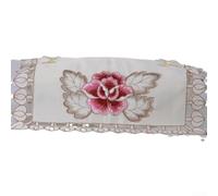 Embroidered Rose Table Runner for Dining and Coffee For Tables A Home Essential