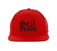 Embroidered Self Made Snapback Cap Royal Men's Attitude Badass Leadership Swagger Sarcastic Birthday Gym Wear Cap Gift