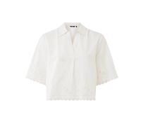 Embroidered Short Sleeve Blouse for Women Mexx Blanc 44