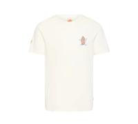 Embroidered T-shirt Blend Sun Island Blanc XL