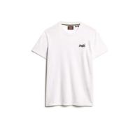 Superdry Essential Contrast Embroidered Short Sleeve T-shirt White S Men