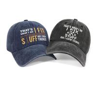 Embroidered That's What I Do I Fix Stuff and I Know Things hat Men Women Baseball Cap Cotton Trucker dad Visor