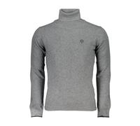 Embroidered Turtleneck Jumper with Fibers - male - North Sails - Turtlenecks - Gray - 2XL - Knitwear 2XL