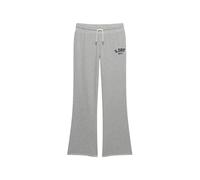 Superdry Athletic Embroidered Flare Sweat Pants Grey M Woman