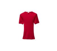 Embroidered Wool Ribbed Knit T-Shirt - female - Versace - T-Shirts - Red - M - Tops M