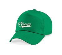 Embroidered World Book Day Baseball Cap Sneezy Sleepy Happy Doc Grumpy Dopey Bashful Unisex Gift Baseball Hat (Kelly Green)