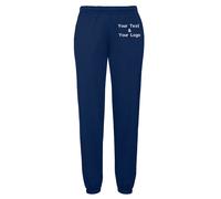 Embroidered Your Text Fruit of the Loom Classic 80/20 Elasticated Sweatpants