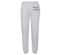 Embroidered Your Text Fruit of the Loom Classic 80/20 Elasticated Sweatpants