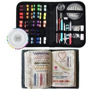 Embroidery Book | Accessories With Manual Of Embroidery Patterns | Manual Pack for Sewing Skills - for Beginners and Advanced, Needlework, Knitting and Sewing Lessons