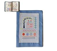 Embroidery Book DIY Sewing Books of Stitches Embroidery Stitch for Beginners and Adults Creative Stitch Sampler Kit Book Formed Books for Beginners & Enthusiasts