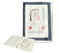 Embroidery Books & Embroidery Stitch Book for Beginners/Lovers - DIY Sewing Books with Stitch Guide Embroidery Kit for Craft Projects for Adults