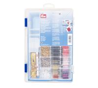 Embroidery Box - Prym Transparent Plastic Storage with Adjustable Compartments |