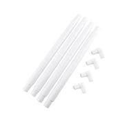 Embroidery Clip Frame, Plastic Square Rectangle Sewing Hoop Cross Stitch Frame, Universal Embroidery Clip Frame for Quilting Needlepoint Silk-Painting Sewing DIY Art Craft(43.1*43.1cm)