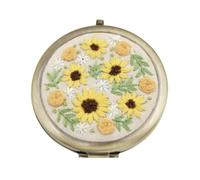 Embroidery, Embroidery Kit，Handcraft Needlework Cross Stitch Kit Double-Sided Mirror Material Package(Color 03)