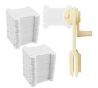 Embroidery Floss Organizer Cross Stitch Thread Storage Box Tools - Bobbin Winder, 1 Removable 100 Compartments for Craft DIY Sewing Jewelry Screw