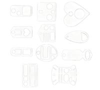 Embroidery Floss Winder | Clear Embroidery Thread Storage - Cross-Stitching Bobbin Winder | for Home Apartment Dorm Room Beginners Hobbyists Enthusiasts Sewing Crafts