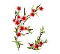 Embroidery Flower Appliques Embroidered Fabric Patches Flower Fabric Collar Patches for Wedding Dress Jeans Hat Clothing Crafting for Fashion Enthusiasts