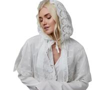 Embroidery Flower Veils Headscarf for Attendance Mantilla Veils Lace Head Covering Shawl Wrap for Worship Service Shawl Scarf Fashion Headwrap