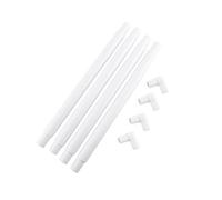 Embroidery Frame Plastic Cross Stitch Frame Square Rectangle Plastic Clip Frame for Embroidery Cross Stitch Quilting Needlepoint Tool(43.1 * 43.1cm)