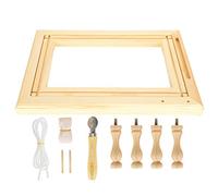 Embroidery frame, table frame with wooden sealing strip, stitch embroidery frame, cross stitch, desk sewing, front cross desk, sewing front, back stand, S back support