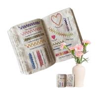 Embroidery Guide Sewing Book,Creative Decoration Sewing Guide with Embroidery Inspirations | Enthusiasts & Beginners Embroidery Instructions Book,Embroidery Instructions for Sewing Enthusiasts