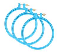Embroidery Hoop,3Pcs Embroidery Frame,Circle Stitch Hoop Rings for DIY Starter Kit Craft Sewing Wall Hanging