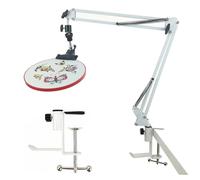 Embroidery Hoop Holder Stand - Rotated Cross Stitch Hands Free Lap Stand - Suitable for Embroidery Hoops and Kit