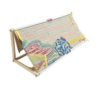 Embroidery Hoop Holder Wood for Lap or Table Top Scroll Frame