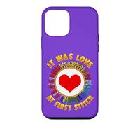 Embroidery Hoop It Was Love At First Stitch Funny Crafter Case for iPhone 12 mini