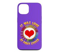 Embroidery Hoop It Was Love At First Stitch Funny Crafter Case for iPhone 13