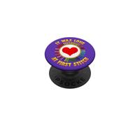 Embroidery Hoop It Was Love At First Stitch Funny Crafter PopSockets Adhesive PopGrip