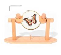 Embroidery Hoop Stand 360° Adjustable Embroidery Hoop Holder Embroidery Frame for Cross Stitch Stand for Sewing Arts Craft Needlework Projects