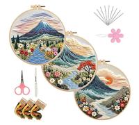 Embroidery Kit for Adults | Embroidery Projects | Landscaping for Creative Hobbies | Learning and Fun