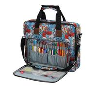 Embroidery Kit Storage Bag | Compact and Solid Embroidery Organiser Bag, Perfect for Storing Son, Needles and Circles, Ideal for Transporting Creative Tour Projects