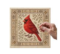 Embroidery Kit - Yarn Fabric, Design, Embroidered Floral Pattern, Colourful Craft Project, Complete Set of Stitching | Hobbies for Beginners, Art of Decoraz