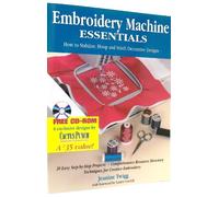 Embroidery Machine Essentials: How to Stabilize, Hoop and Stitch Decorative Designs