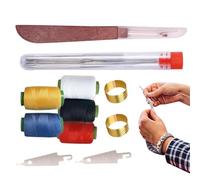 Embroidery Needle Sewing Tool Set | Hand Repair Embroidery Thread Set 36 Pieces | Complete with Storage Bag for Beginners and Hobby Sewers Gift Idea