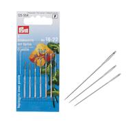 Embroidery Needles Sharp Sewing Set With 6 4-5 CM Strength 18-22 Silver Color