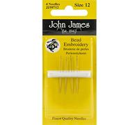 Embroidery Needles SZ 12 SHRT, Pack of 3