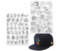 Embroidery Paper Washable, Water Soluble Embroidery Stabilizer - Embroidery and Sewing Pattern Made of Dissolvable Paper - Hand Embroidery Paper for Beginners, Professionals, Family, Friends, Home