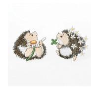 Embroidery Patch, Embroidery Patch Multicolor Birds Iron-On Appliques 2 Pairs(Color-9)