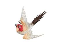 Embroidery Patches 5pc Flying Bird Embroidery Patch DIY Stick On Repair Decal for Clothing Hole Decoration for DIY(Color 4)