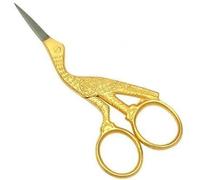 Embroidery Scissors And Cross Stitch Sewing Full Yellow