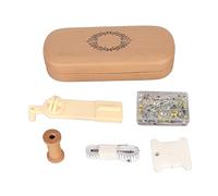 Embroidery Scissors Kit, Vintage Stainless Steel Sewing Tool Set, European Style Craft Scissors with Storage Box for Cross Stitch Knitting Quilting and Tailoring